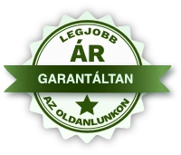 Garantáltan legjobb ár az oldalunkon