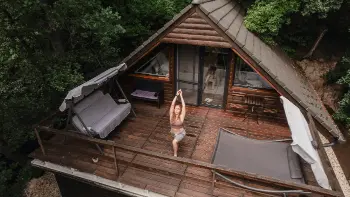 Privát terasz